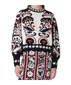 Farm Rio Tapestry Pattern Knitwear