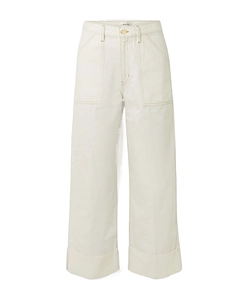 The Utility High-Rise Straight-Leg Jeans