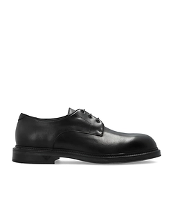 Emporio Armani Round Toe Lace-Up Shoes