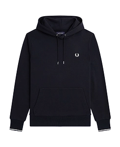 Fred Perry Tipped Hooded Sweatshirt