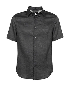 Lapel Short-Sleeved Shirt