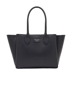 Emporio Armani Logo Patch Top Handle Bag