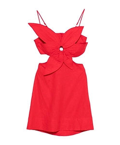 Farm Rio Cut-Out Detailed Mini Dress