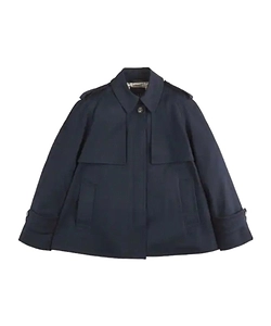 Fay Cape-Style Short Jacket