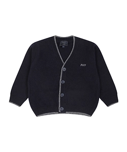 Long-Sleeved Knitted Cardigan