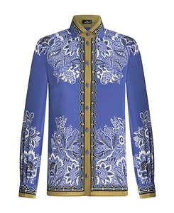 Etro Bandana Print Long-Sleeved Shirt