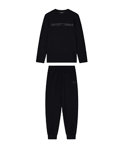 Logo-Detail Pyjama Set