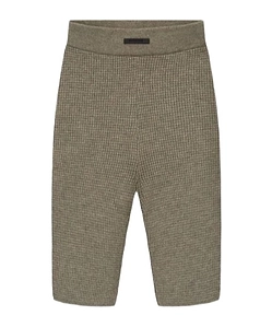 Fear Of God Essentials Logo Patch Ribbed Shorts