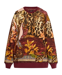 Etro Animal Print Sweatshirt
