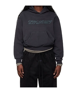 Fear Of God Essentials Logo Printed Classic Hoodie