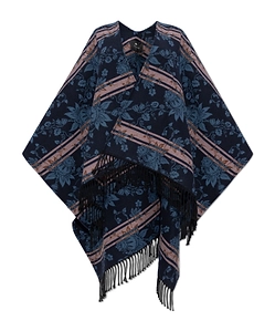 Etro Floral Jacquard Cape
