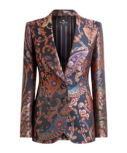 Etro Fitted Paisley Blazer