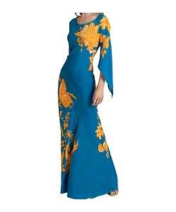 Etro Floral Paisley Maxi Dress