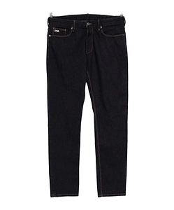 Emporio Armani Logo-Patch Slim Fit Jeans