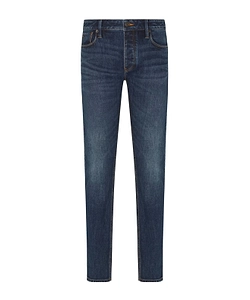 Emporio Armani Logo Plaque Skinny Jeans