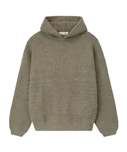 Ribbed Hoodie