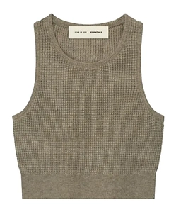 Waffle-Knit Top