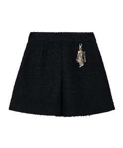 Logo-Plaque Mini Skirt