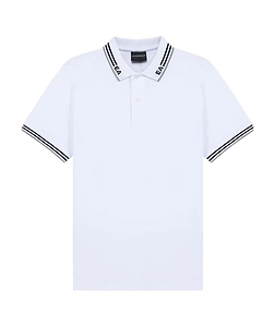 Logo-Print Cotton Polo Shirt