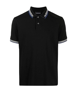 Logo-Print Cotton Polo Shirt