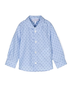 Logo-Print Cotton Shirt