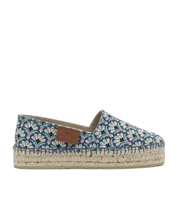 Etro Logo Patch Slip-On Espadrilles