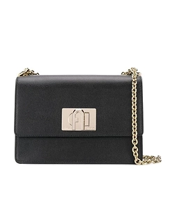 Logo Flip Shoulder Bag