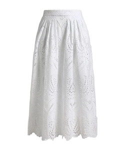 Etro Openwork Midi Skirt