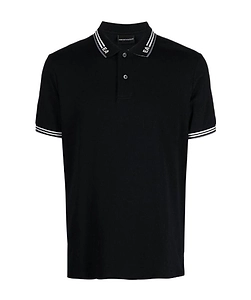 Logo-Striped Polo Shirt