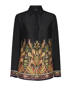 Etro Paisley Print Long-Sleeved Shirt