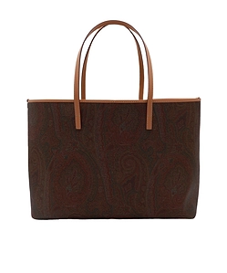 Etro Paisley Printed Large Tote Bag