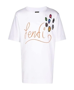 Embroidered-Logo T-Shirt