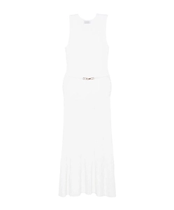 Gabriela Hearst Meier Belted Knitted Dress