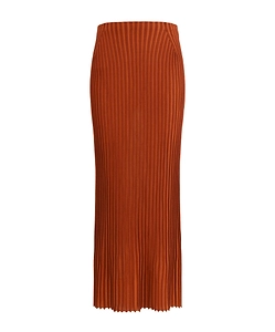 Gabriela Hearst Ribbed Long Knitted Skirt