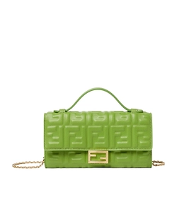 Fendi Baguette Continental Chained Wallet