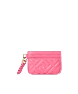 Fendi Baguette Ff Embossed Card Case