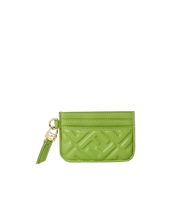 Fendi Baguette Ff Embossed Card Case
