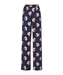 Fendi Bouquet Motif Printed Flowing Pyjama Trousers