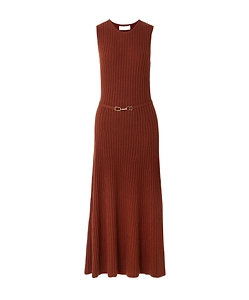 Ribbed-Knit Dress