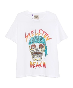 Gallery Dept. Skeleton-Graphic Crewneck T-Shirt
