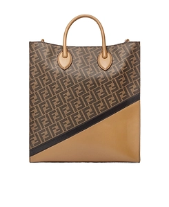 Fendi Ff Motif Vertical Tote Bag