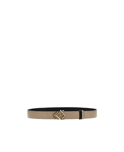 Fendi Ff Plaque Reversible Buckle Belt