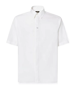Fendi Ff Plaque Short Sleeved Shirt