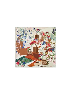 Fendi Florist Square Scarf