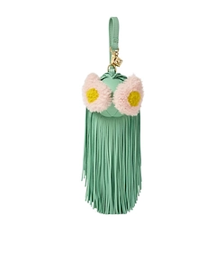 Fendi Fringed Bag Bugs Charm