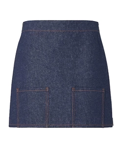 Fendi Full-Zip Denim Mini Skirt
