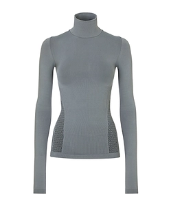 Fendi High-Neck Ribbed-Knit Ski Jumper