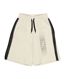 Fendi Kids Embellished Drawstring Shorts