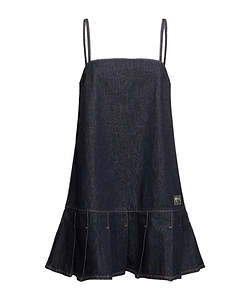Denim Suspender Dress