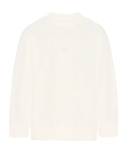 Fendi Kids Logo Detailing Sweatshirt